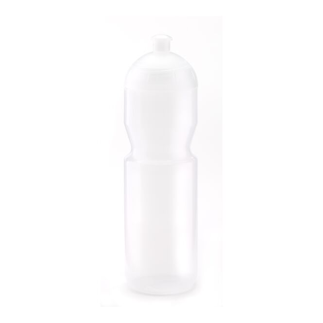 Sport-Werbemittel Sportflasche Bulb B1 – transparent – mit Logo bedruckt 750 ml Kunststoff als Giveaway für Outdoor-Events