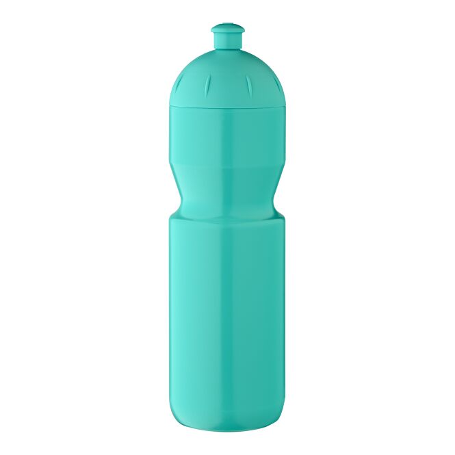 Werbeartikel Sportflasche Bulb B1 – türkis – mit Logo bedruckt 750 ml Kunststoff für Sportevents & Turniere