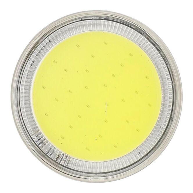 Werbeartikel Mini-COB-Blitzleuchte Dan – weiss – mit Logo bedruckt, 300 Lumen, COB-LED, USB Typ-C, kompakter Lichtspender