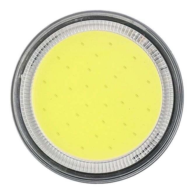 Werbeartikel Mini-COB-Taschenlampe Dan – grau – mit Werbedruck 300 Lumen COB-LED USB-C wiederaufladbar kompakter Lichtspender