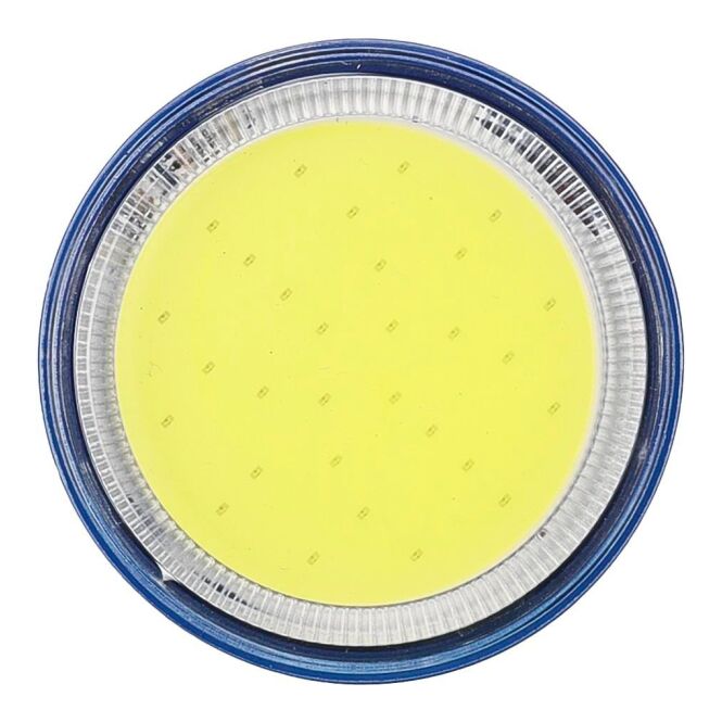 Werbeartikel Mini-COB-Taschenlampe Dan – kobaltblau – mit Werbedruck 300 Lumen, 3 Lichtmodi, wiederaufladbar, mit Magnet