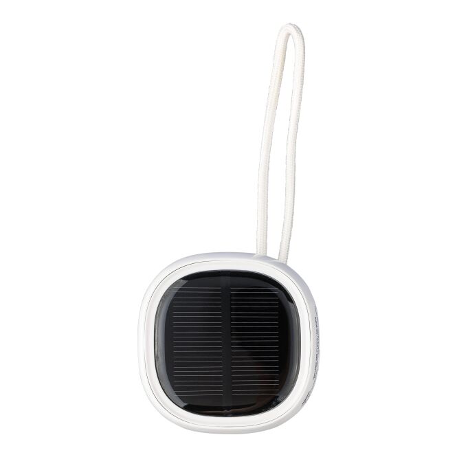 Technik-Werbemittel Bluetooth Lautsprecher Mireya – weiss – mit Logo bedruckt für das Homeoffice