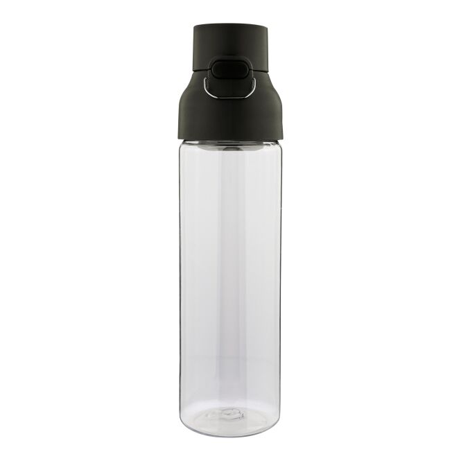 Werbeartikel Tritan-Trinkflasche Dune – schwarz – mit Logo bedruckt 750 ml auslaufsicher für Sportevents & Turniere