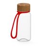 Trinkflasche "Natural", 400 ml, inkl. Strap transparent | ohne Werbeanbringung | Nicht verfügbar | Nicht verfügbar