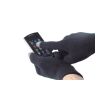 Smartphone Handschuhe "Touch" schwarz/grau | ohne Werbeanbringung | Nicht verfügbar | Nicht verfügbar