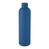 Spring 1 l Kupfer-Vakuum Isolierflasche Standard | Tech blue | 1-farbiger Tampondruck | Vorderseite | 25 mm x 70 mm