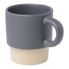 Olympia 130 ml stapelbarer Expresso Becher mit Tonboden Standard | grau | ohne Werbeanbringung | Nicht verfügbar | Nicht verfügbar