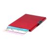 SMART RCS magnetischer RFID Kartenhalter rot
