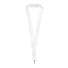 Liv Verstellbares Sublimation Lanyard weiss | ohne Werbeanbringung | Nicht verfügbar | Nicht verfügbar