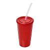 Stadion 350 ml doppelwandiger Becher rot | ohne Werbeanbringung | Nicht verfügbar | Nicht verfügbar