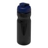 H2O Base® 650 ml Sportflasche mit Klappdeckel schwarz-blau | ohne Werbeanbringung | Nicht verfügbar | Nicht verfügbar