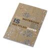 Novella Austen A6 Softcover Notizbuch aus recyceltem Kraftpapier – 50 Blatt natur | ohne Werbeanbringung | Nicht verfügbar | Nicht verfügbar
