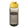 H2O Active® Octave Tritan™ 600-ml-Sportflasche mit Klappdeckel kohle-gelb | ohne Werbeanbringung | Nicht verfügbar | Nicht verfügbar