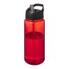 H2O Active® Octave Tritan™ 600 ml Sportflasche mit Ausgussdeckel rot-schwarz | ohne Werbeanbringung | Nicht verfügbar | Nicht verfügbar