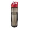 H2O Active® Eco Tempo 700 ml Sportflasche mit Ausgussdeckel rot-kohle | ohne Werbeanbringung | Nicht verfügbar | Nicht verfügbar