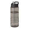 H2O Active® Eco Treble 750 ml Sportflasche mit Stülpdeckel kohle-schwarz | ohne Werbeanbringung | Nicht verfügbar | Nicht verfügbar