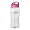 H2O Treble 750 ml Sportflasche mit Ausgussdeckel transparent-rosa | ohne Werbeanbringung | Nicht verfügbar | Nicht verfügbar