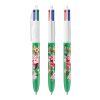 BIC® 4 Colours Kugelschreiber BritePix Digital Weiß-grün