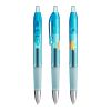 BIC® Intensity® Gel Clic hellblau | schwarze Tinte | 1-farbiger Siebdruck | Clip-Clip | 5.00 mm x 26.00 mm