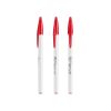 BIC® Style Kugelschreiber Weiß-rot | schwarze Tinte | ohne Werbeanbringung | Nicht verfügbar | Nicht verfügbar