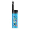 BIC® EZ Reach™ Feuerzeug mittelblau | 1-farbiger Siebdruck | Körper-Seite A | 20.00 mm x 50.00 mm