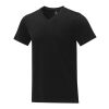 Somoto T-Shirt mit V-Ausschnitt für Herren schwarz | XL