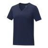Somoto T-Shirt mit V-Ausschnitt für Damen Standard | tiefes blau | XS | ohne Werbeanbringung | Nicht verfügbar | Nicht verfügbar | Nicht verfügbar