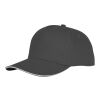 Ceto Cap mit 5 Segmenten und Sandwichschirm storm grey