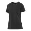Nanaimo Kurzärmeliges T-Shirt für Damen im Washed Look, 160 g/m2 Standard | Schwarz | XS | ohne Werbeanbringung | Nicht verfügbar | Nicht verfügbar | Nicht verfügbar