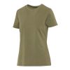 Nanaimo Kurzärmeliges T-Shirt für Damen im Washed Look, 160 g/m2 Standard | Forest Green2 | XS | ohne Werbeanbringung | Nicht verfügbar | Nicht verfügbar | Nicht verfügbar