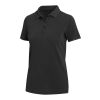 Calgary Poloshirt für Damen im Washed Look, 200 g/m2 Standard | schwarz | M | ohne Werbeanbringung | Nicht verfügbar | Nicht verfügbar | Nicht verfügbar