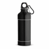 RE-LANDSCAPE M. Flasche aus recyceltem Aluminium (100% rAL) 530 mL mit Karabiner schwarz | ohne Werbeanbringung | Nicht verfügbar | Nicht verfügbar | Nicht verfügbar