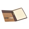 SERPA. A4-schreibmappe aus Kork mit einem unlinierten Schreibblock Beige | ohne Werbeanbringung | Unliniert | A4