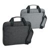 GRAPHS LAPTOP. Laptop Aktentasche 14'' in 600D Hellgrau | ohne Werbeanbringung