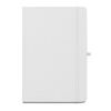 ANNE SUB. A5 Notizbuch aus recyceltem 300D-Polyester (100% rPET), ideal für die Sublimationspersonalisierung weiss | ohne Werbeanbringung | Nicht verfügbar | Nicht verfügbar | Nicht verfügbar