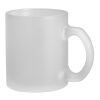 KENNY II. Tasse aus Glas 340 mL Weiß | ohne Werbeanbringung