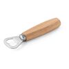 HOLZ. Flaschenöffner aus Metall, mit Holzgriff Naturhell | ohne Werbeanbringung | Nicht verfügbar | Nicht verfügbar | Nicht verfügbar