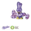 Werbe-Osterei mit Schokoladenmischung von Milka bunt | ohne Werbeanbringung