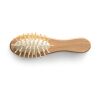 DERN. Haarbürste aus Holz mit Bambusborsten Natur | ohne Werbeanbringung | Nicht verfügbar | Nicht verfügbar | Nicht verfügbar