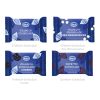 Tisch-Adventskalender mit Klett Fairtrade® Schokolade bunt | ohne Werbeanbringung