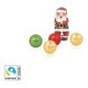 Santa Werbebox Mit Fairtrade® Schokolade bunt | ohne Werbeanbringung