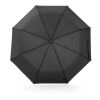 AIDEN. Regenschirm 21", aus recyceltem Polyester (100% rPET) Pongee 190T, in 3 Teile faltbar schwarz | ohne Werbeanbringung | Nicht verfügbar | Nicht verfügbar | Nicht verfügbar