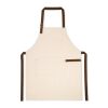 HOLM. Schürze aus 100% Canvas-Baumwolle (320 g/m²) mit Metalldetails Naturhell | ohne Werbeanbringung | Nicht verfügbar | Nicht verfügbar | Nicht verfügbar