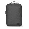 Oslo 20L Rucksack aus rPET. Wasserdichte Zippers.Laptops bis 17" Dunkelgrau | ohne Werbeanbringung | Nicht verfügbar | Nicht verfügbar | Nicht verfügbar