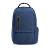 Chicago Rucksack 20L aus recy. PET. Geeignet für Laptops bis 17". Marineblau