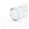 Piave Glasflasche 800ml. Mit Holzdeckel Durchsichtig