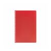 Horace A5 Spiralnotizbuch aus recy. PP. Softcover.70g/m². 160 Seiten. FSC®-zertifiziert. Rot