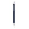 Shakespeare Kugelschreiber recy. Aluminium & PET, blau, Dokumental®-Tinte 0,5km blau/schwarz