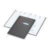 Wochenkalender Media 175 × 245 mm Kunstleder-Hardcover matt Anthrazit | 175 × 245 mm | ohne Werbeanbringung | Siebdruck-Digital inkl.