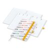 Wochenkalender vorne + Notizen hinten Match-Hybrid Papier-Hardcover Gelb | ohne Werbeanbringung | Naturpapier weiß